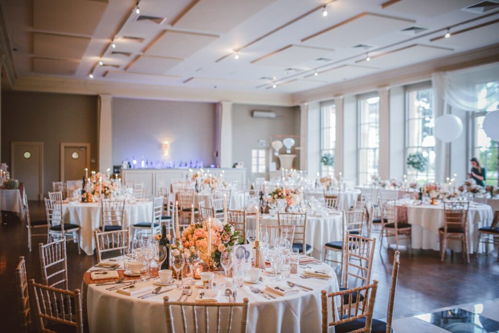 salle de réception de mariage